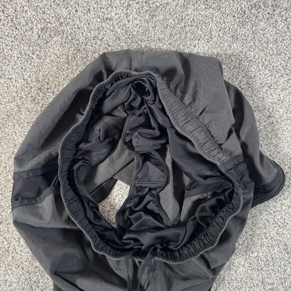 Nike Dri-FIT Tempo Running Shorts Womens XL Gray Black Lined Athletic DB4487-083 - Picture 9 of 14